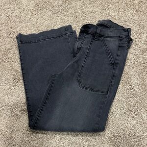 Time and Tru Charcoal Wide Leg Jeans